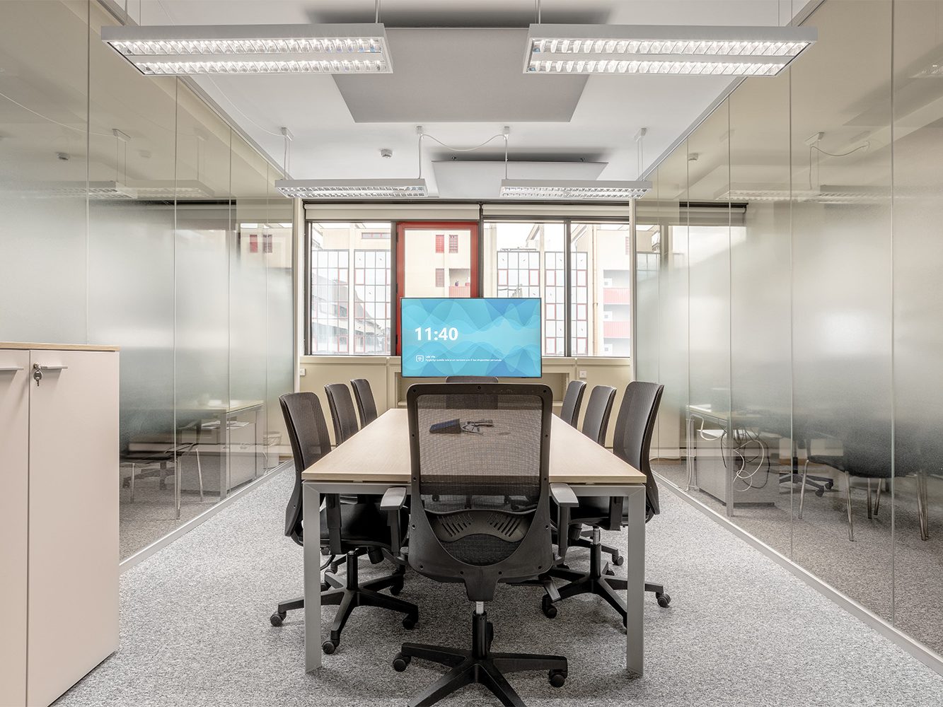 Helvetia Assicurazioni pareti vetrate