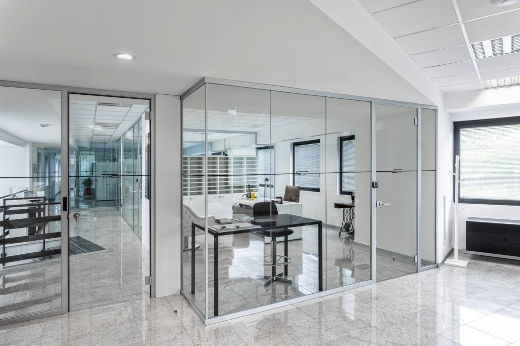 Realizzazione di uffici direzionali e operativi + sala break per Sylvie