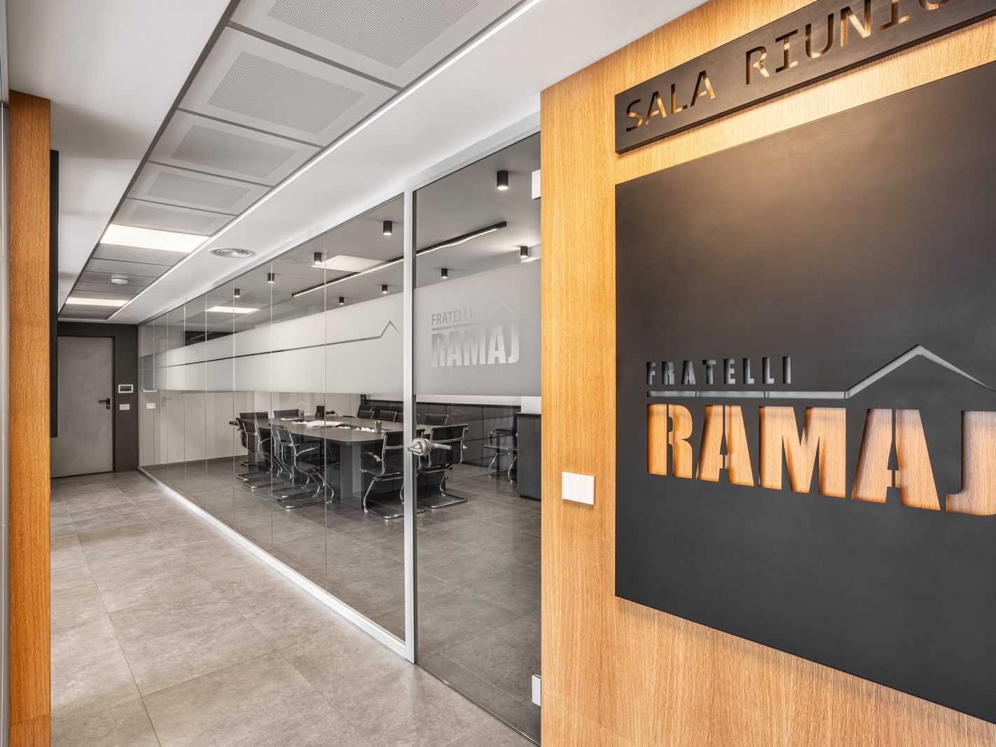 Pareti vetrate per Fratelli Ramaj